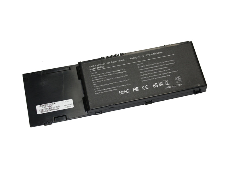 Powerwarehouse PWH-8M039 9 Cell Li-Ion Notebook battery for DELL PRECISION M6400, PRECISION M6500