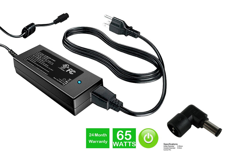 Powerwarehouse PWH-AC-1965124 19V, 65W AC Adapter for NP200, NP270