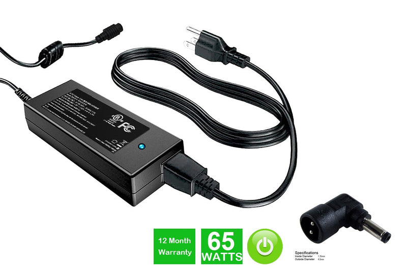 Powerwarehouse PWH-AC-1965137 19V, 65W AC Adapter for ASUS ZENBOOK UX303, UX303UA, UX303UB, UX303L, ASUS TABLET PC S200