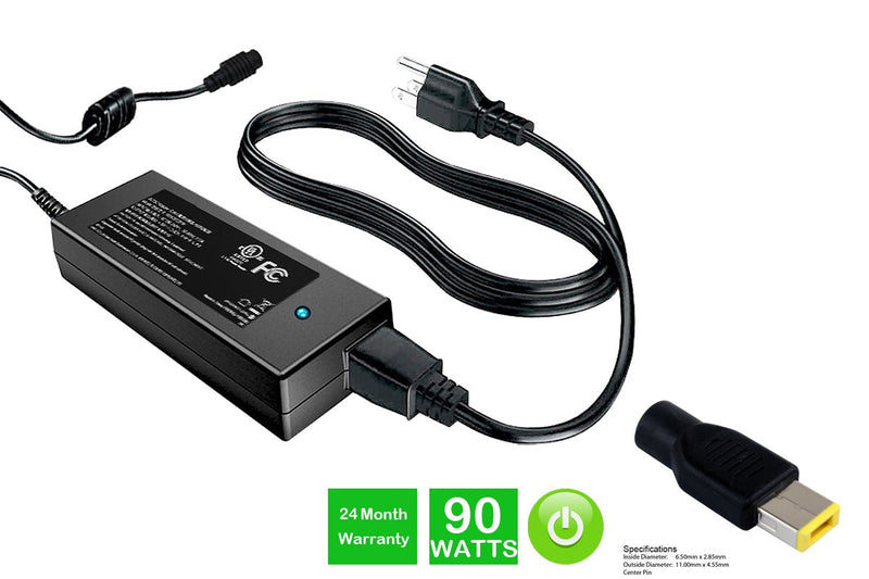 Powerwarehouse PWH-AC-2090134 20V, 90W AC Adapter for LENOVO THINK PAD X1 Carbon 3443,3446,3448,3460,3462,3463