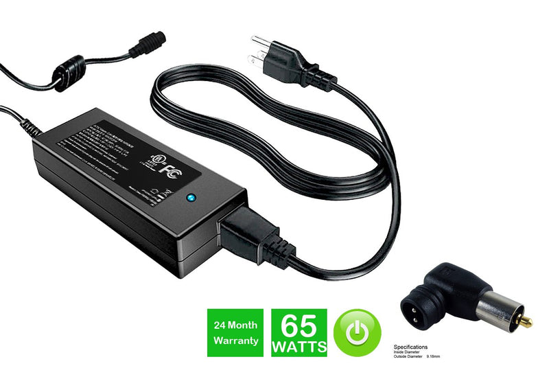 Powerwarehouse PWH-AC-2465106 24V, 65W AC Adapter for AC Adapter w/ C106 tip for various OEM notebook models