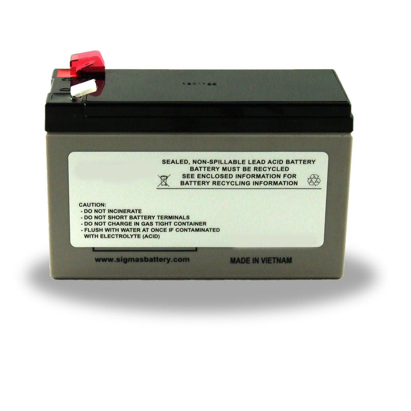 Powerwarehouse APCRBC158-PWH 12V 9AH Lead Acid Battery compatible with BX1000M BX1000M-LM60 BX1000M-TW