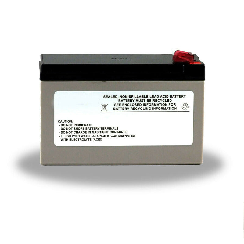 Powerwarehouse RBC2-PWH 12V 7.2AH Lead Acid Battery compatible with BE500R BE500U BE550 BE600 BK300C