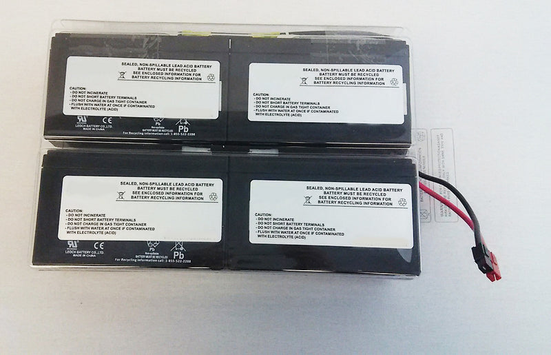 Powerwarehouse RBC94-2U-PWH 12V 9AH (2) Lead Acid Battery compatible with SMART1500RMXL2U SMART3000RM2U