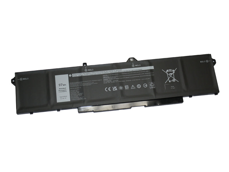 Powerwarehouse PWH-9JRV0 6-cell 15.2V, 6250mah Li-Ion Internal Notebook Battery for Dell LATITUDE 5521, 5531, PRECISION 3561