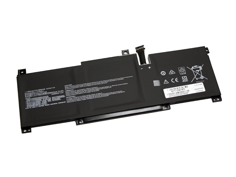 Powerwarehouse PWH-BTY-M49 3-cell 11.4V, 4600mah Li-Ion Internal Notebook Battery for MSI PRESTIGE 14 A10SC