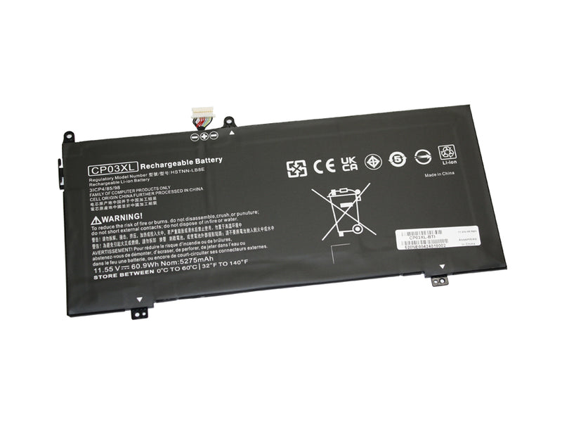 Powerwarehouse PWH-CP03XL 3 Cell Li-Ion Notebook battery for HP SPECTRE X360 13-AE, 13-ae000TU, 13-ae001TU, 13-ae002TU, 13-ae003TU, 13-ae004TU, 13-ae005TU