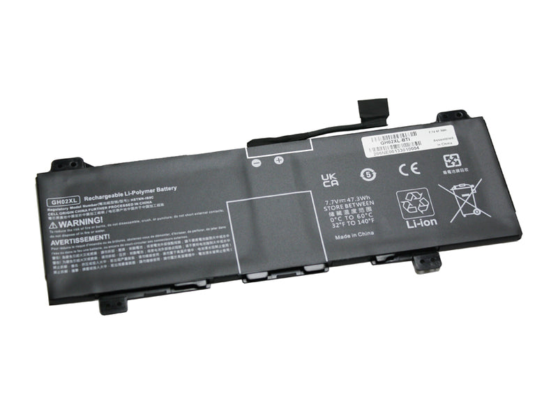 Powerwarehouse PWH-GH02XL 2-cell 7.7V, 6000mah Li-Ion Internal Notebook Battery for HP CHROMEBOOK 14 G7