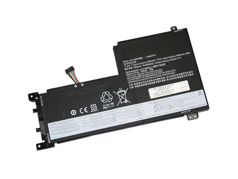 Powerwarehouse PWH-L19C3PF5 3-cell 11.52V, 4870mah Li-Ion Internal Notebook Battery for LENOVO IDEAPAD 5-15IIL05