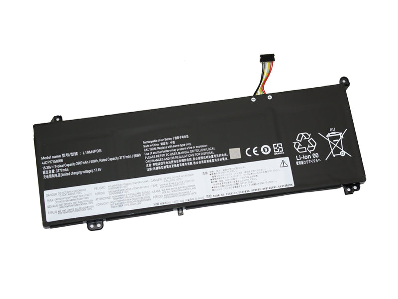 Powerwarehouse PWH-L19C4PDB 4-cell 15.44V, 3830mah Li-Ion Internal Notebook Battery for LENOVO THINKBOOK 14 G2 ARE