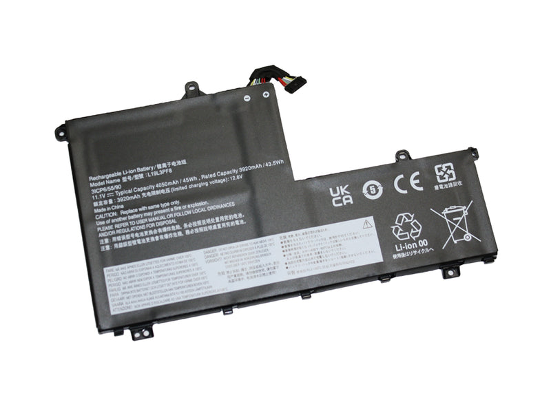 Powerwarehouse PWH-L19L3PF8 3-cell 11.1V, 3920mah Li-Ion Internal Notebook Battery for LENOVO THINKPAD 14-IML, 14-IML 20RV