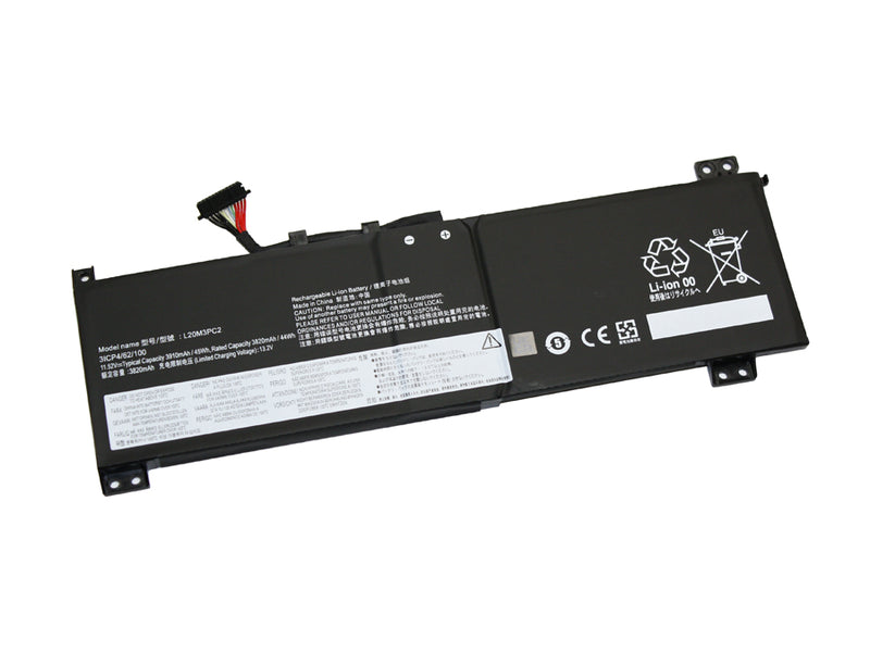 Powerwarehouse PWH-L20M3PC2 3-cell 11.52V, 3910mah Li-Ion Internal Notebook Battery for LENOVO IDEAPAD GAMING 3-15ACH6