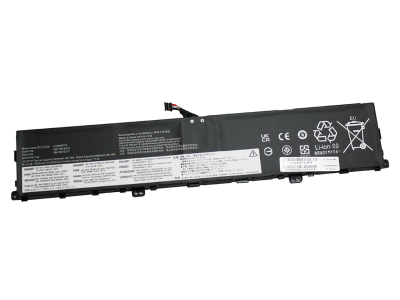 Powerwarehouse PWH-L20M4P75 4 Cell Li-Ion Notebook battery for LENOVO THINKPAD P1 GEN 4, X1 EXTREME 4TH GEN