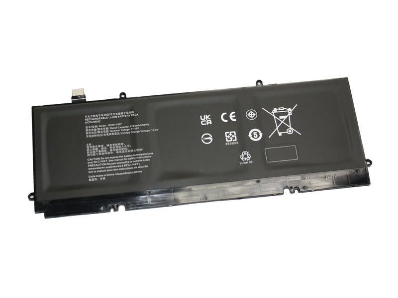 Powerwarehouse PWH-RC30-0357 3-cell 11.55V, 4762mah Li-Ion Internal Notebook Battery for RAZER BOOK 13 TOUCH 2020