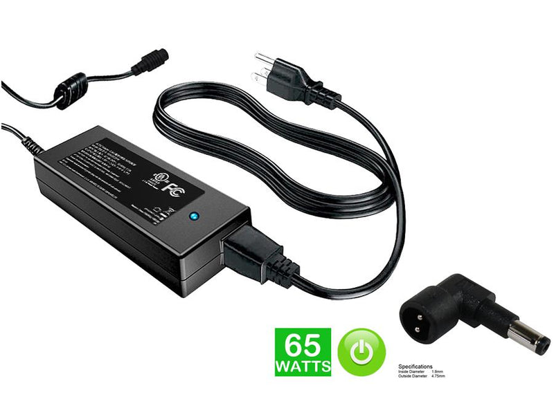 Powerwarehouse PWH-693715-001 19V, 65W AC Adapter for AC Adapter w/ C112A1 tip for various OEM notebook models