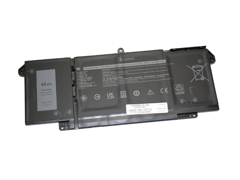 Powerwarehouse PWH-9JM71 11.4V, 3684mah Li-Ion Internal Notebook Battery for Dell Latitude 5320 7320 7420 7520