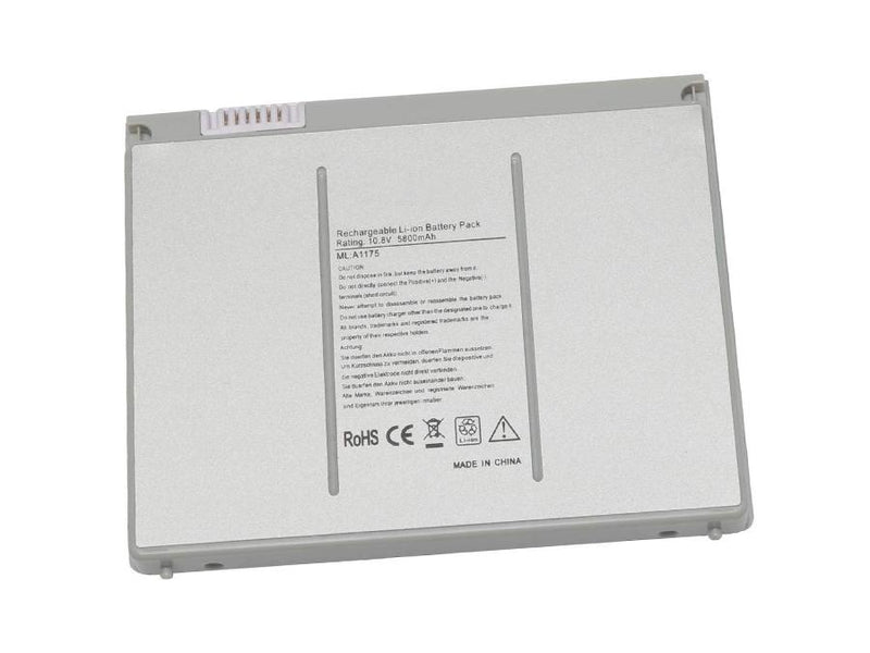 Powerwarehouse PWH-A1175  6cells, Li-Polymer notebook battery for MacBook Pro 15 A1150, A1175, A1211, A1226, A1260
