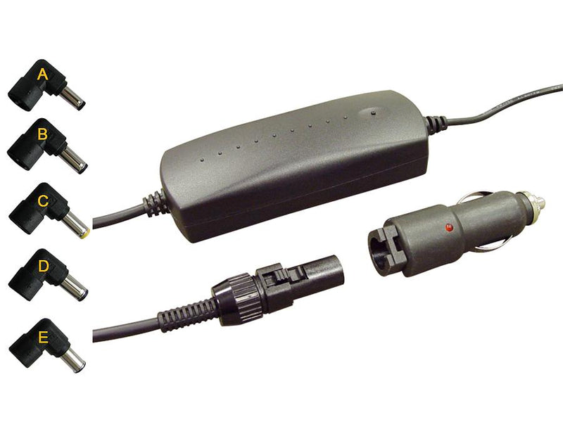 Powerwarehouse PWH-AA-1960-5T 19V, 60W Auto/Air Adapter for Multi-Tip Auto Air Adapter