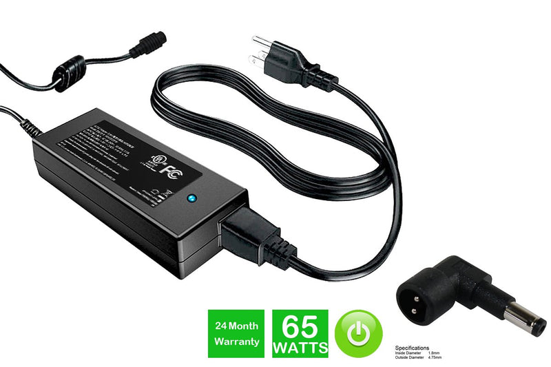 Powerwarehouse PWH-AC-1965112A1 19V, 65W AC Adapter for AC Adapter w/ C112A1 tip for various OEM notebook models