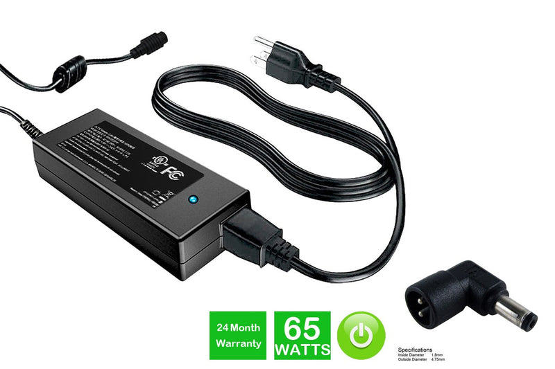 Powerwarehouse PWH-AC-1965112 19V, 65W AC Adapter for AC Adapter w/ C112 tip for various OEM notebook models