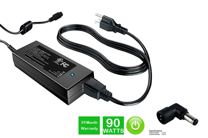 Powerwarehouse PWH-AC-1990102 19V, 90W AC Adapter for AC Adapter w/ C102 tip for various OEM notebook models