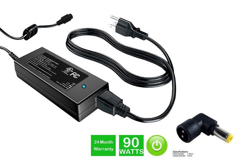 Powerwarehouse PWH-AC-1990111 19V, 90W AC Adapter for AC Adapter w/ C111 tip for various OEM notebook models