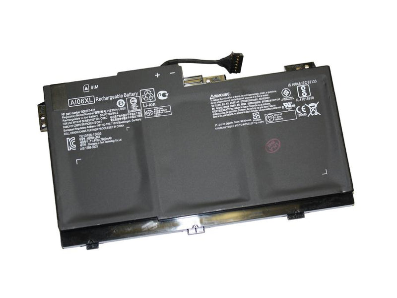Powerwarehouse PWH-AI06XL 6-cell 11.4V, 7860mAh Li-Polymer Internal Notebook Battery for HP HP Zbook 17 G3