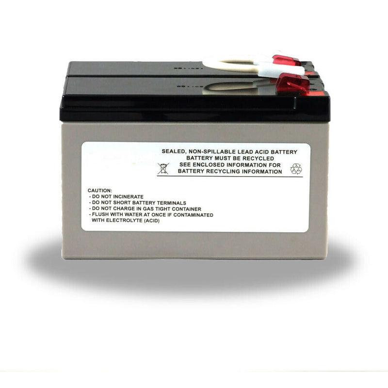 Powerwarehouse APCRBC109-PWH 12V 9AH (2) Lead Acid Battery compatible with BR1300LCD BR1500LCD BX1500LCD