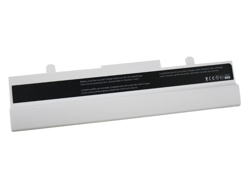 Powerwarehouse PWH-AS-EEE1005W  6cells, Li-Ion notebook battery for Eee PC1005, 1101 (WHITE)
