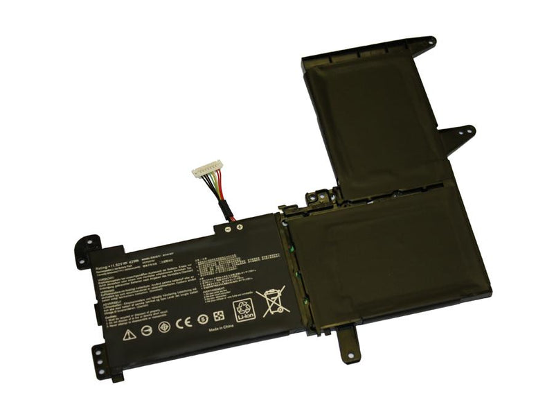 Powerwarehouse PWH-B31N1637 3-cell 11.52V, 3645mAh LiPolymer Internal Notebook Battery for ASUS Asus Vivobook F510, S510, X510