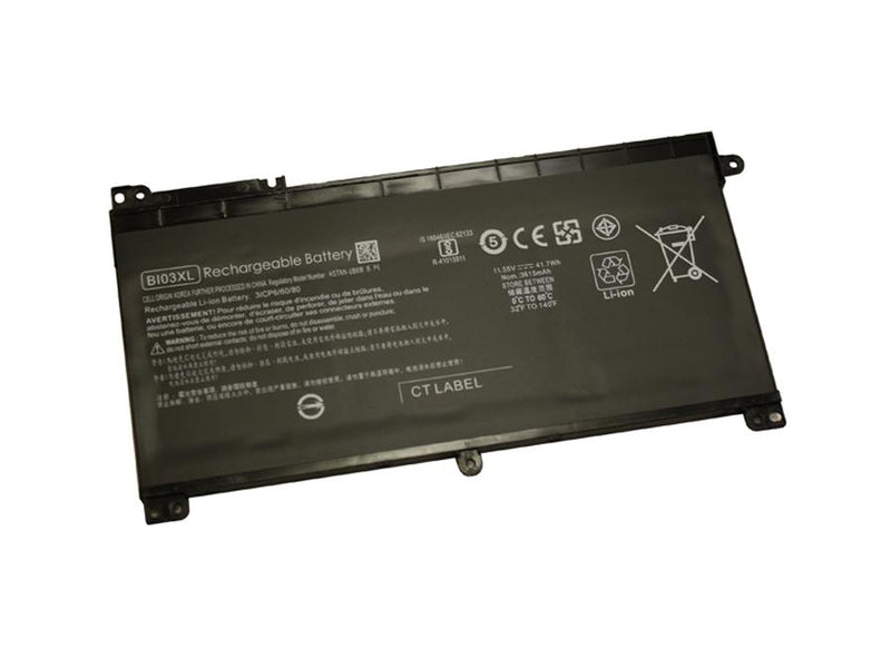 Powerwarehouse PWH-BI03XL 3-cell 11.5V, 3600mAh Li-Polymer Internal Notebook Battery for HP - COMPAQ HP Stream 14-AX, Stream 14-CB, Stream 14-DS
