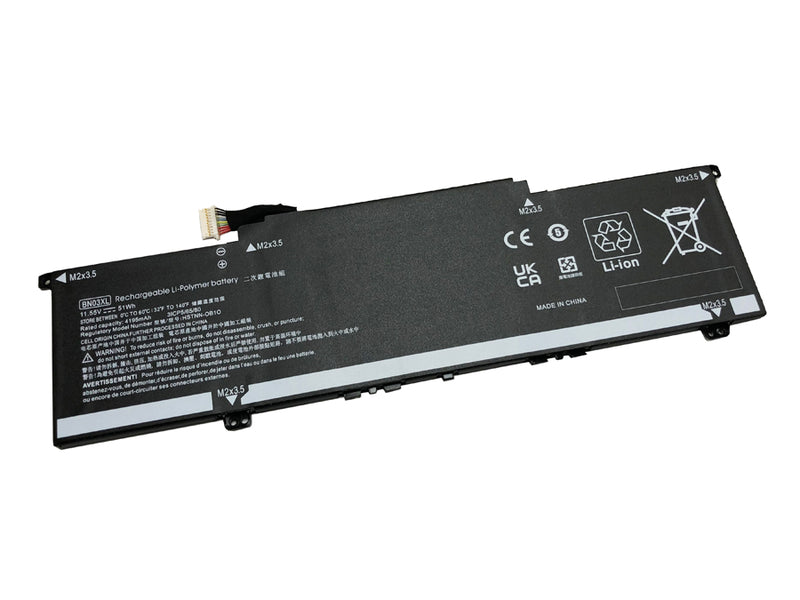 Powerwarehouse PWH-BN03XL 11.55V, 4195mah Li-Ion Internal Notebook Battery for HP Envy 13-ay, 13-ba, 13-bd, 15-ed, 15-ee, 15-eu