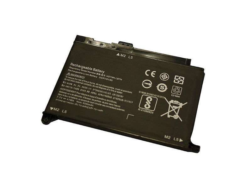 Powerwarehouse PWH-BP02XL 2-cell 7.7V 5350mAh Li-Ion Internal Notebook Battery for HP - COMPAQ Pavilion 15-AU, Pavilion 15-AW, Pavilion 15t-AU, Envy 15-AS, HP 14-AM, HP 15-AY, HP 15-BA, HP 15-BG, HP OMEN 17-X sereis