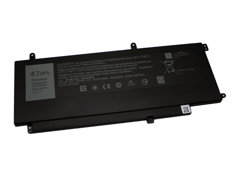 Powerwarehouse PWH-D2VF9 3-Cell 11.1V, 3700mah LiIon Internal Battery for Dell Inspiron 7547, 7548, Vostro 5459