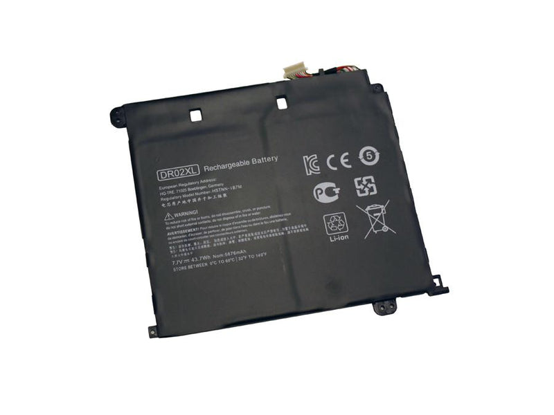 Powerwarehouse PWH-DR02XL 4-cell 7.7V,5676mAh Li-Ion Internal Notebook Battery for HP HP Chromebook 11 G5