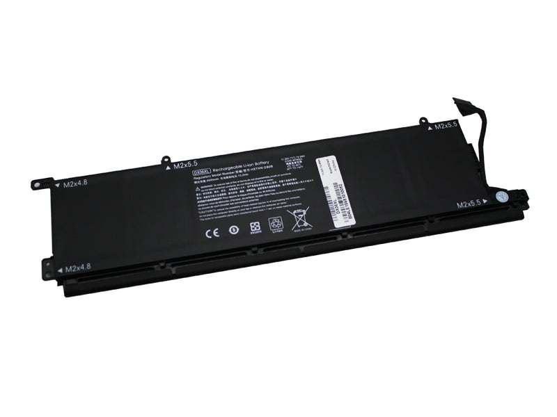 Powerwarehouse PWH-DX06XL 6-cell 11.55V, 6000mah LiIon Internal Notebook Battery for HP Omen X 2S 15-DG