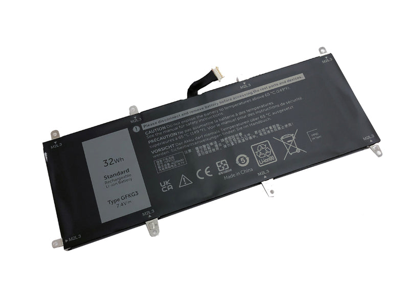 Powerwarehouse PWH-GFKG3 7.4V, 4324mah Li-Ion Internal Notebook Battery for Dell Venue 10 Pro 5056 Tablet