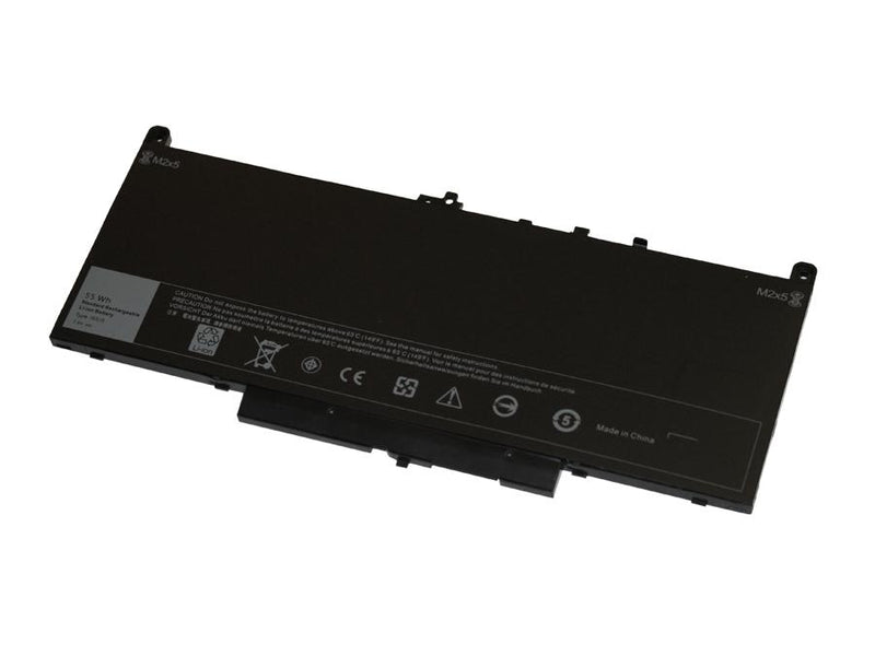 Powerwarehouse PWH-J60J5 4-cell 7.6V, 7105mAh LiPolymer Notebook Battery for DELL Latitude E7270, E7470