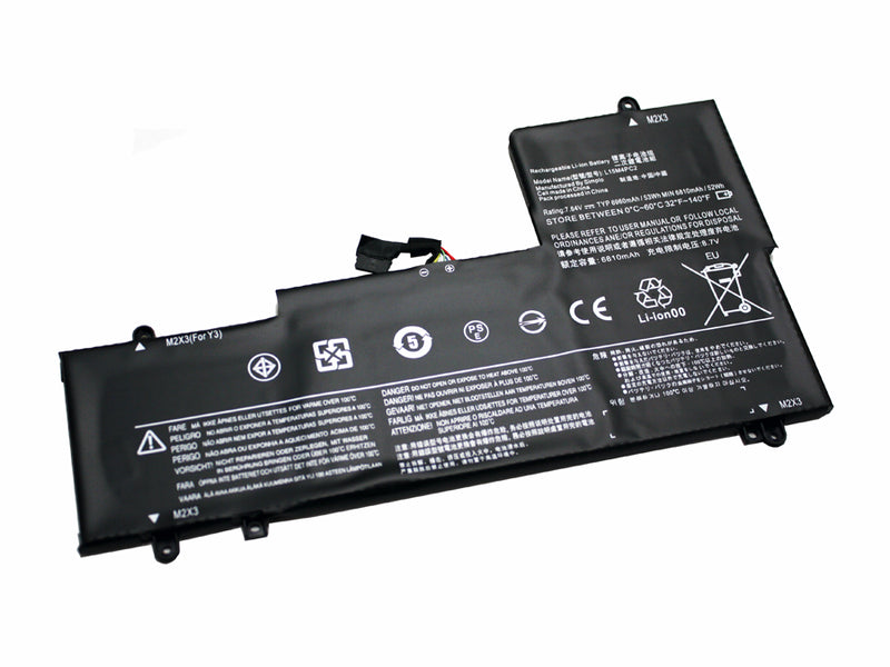 Powerwarehouse PWH-L15M4PC2 4-Cell 7.6V, 6960mah LiIon Internal Battery for Lenovo Yoga 710-14IKB, 710-14ISK, 710-15IKB, 710-15ISK, 710-151KB, 710-14ISK-IFI, 710-14ISK-ISE