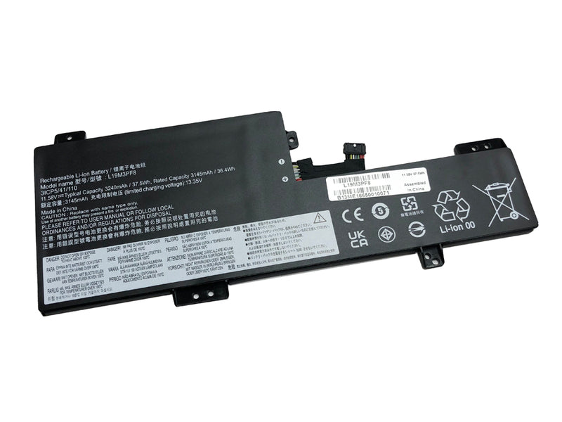 Powerwarehouse PWH-L19M3PF8 11.58V, 3240mah Li-Ion Internal Notebook Battery for Lenovo Ideapad Flex 3-11IGL05 Flex 3-11ADA05