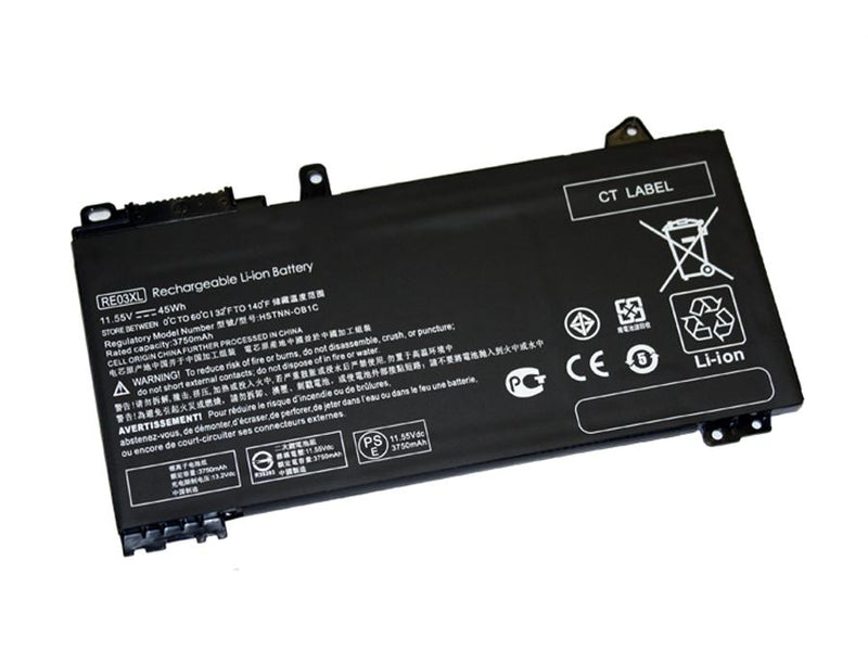 Powerwarehouse PWH-L32656-002 3-cell 11.55V, 3896mAh LiPolymer Internal Notebook Battery for HP HP Probook 430 G6, 430 G7, 440 G6, 445 G6, 440 G7, 450 G6, 450 G7, 455R G6