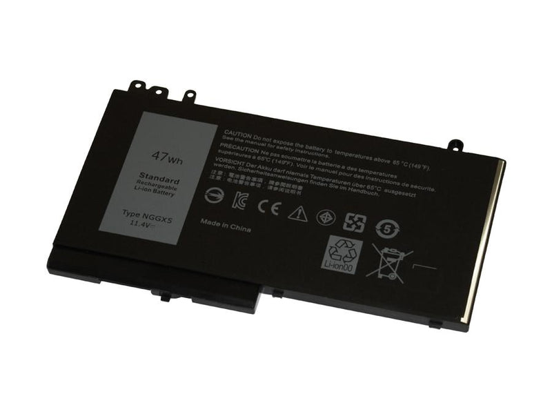 Powerwarehouse PWH-NGGX5 3-cell 11.4V, 4122mAh LiPolymer Notebook Battery for DELL Latitude E5270, E5470, E5570