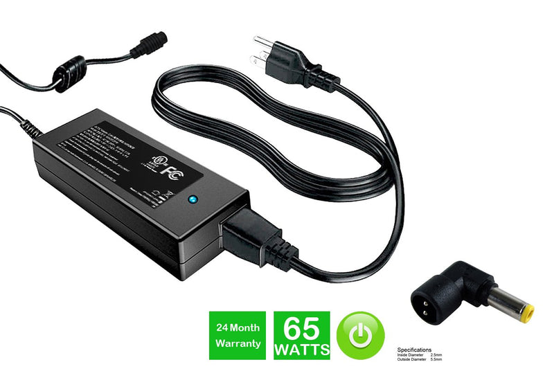 Powerwarehouse PWH-PA3917U-1ACA 19V, 65W AC Adapter for AC Adapter w/ C103 tip for various OEM notebook models