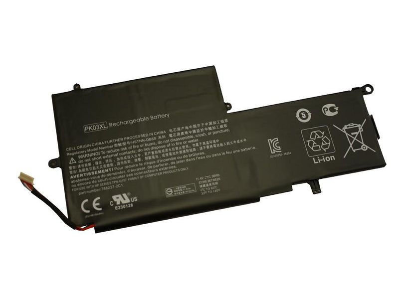 Powerwarehouse PWH-PK03XL 6-cell 11.4V, 4810mAh Li-Polymer Internal Notebook Battery for HP-COMPAQ HP Spectre X360 13-4XXX, Spectre Pro X360 G1, X360 G2