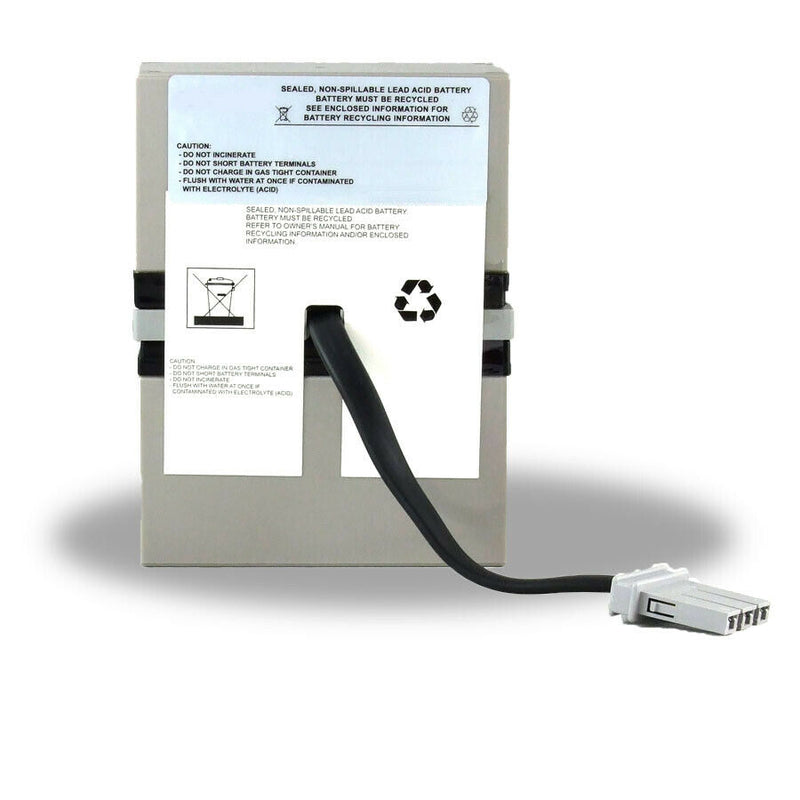 Powerwarehouse RBC32-PWH 12V 7.2AH (2) Lead Acid Battery compatible with BN1050 BR800BLK BX1200 BX900