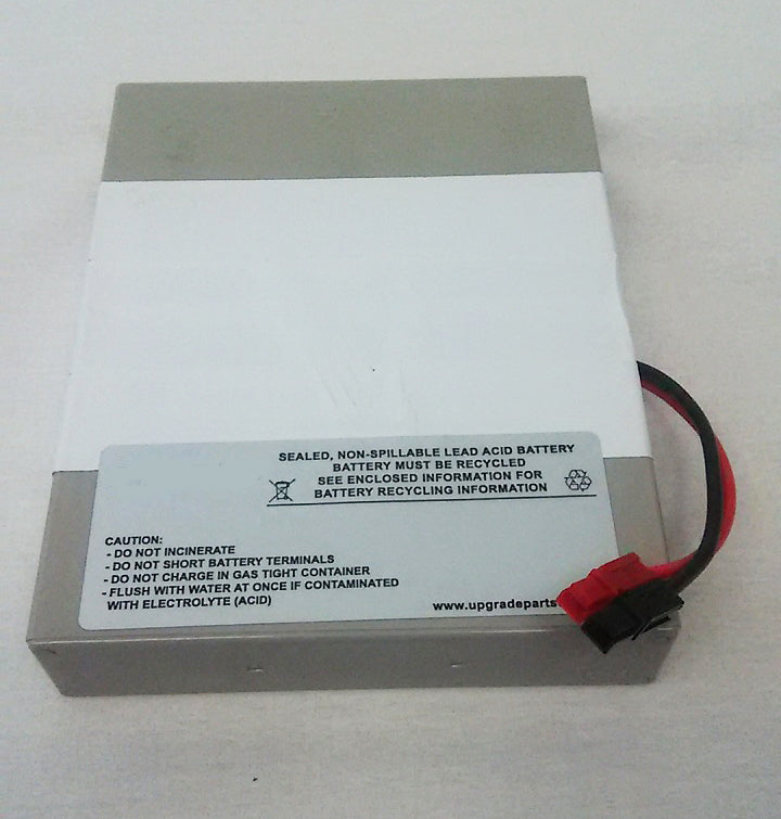 Powerwarehouse RBC62-1U-PWH 6V 7.2AH (2) Lead Acid Battery compatible with SMX500RT1U SMART500RT1U
