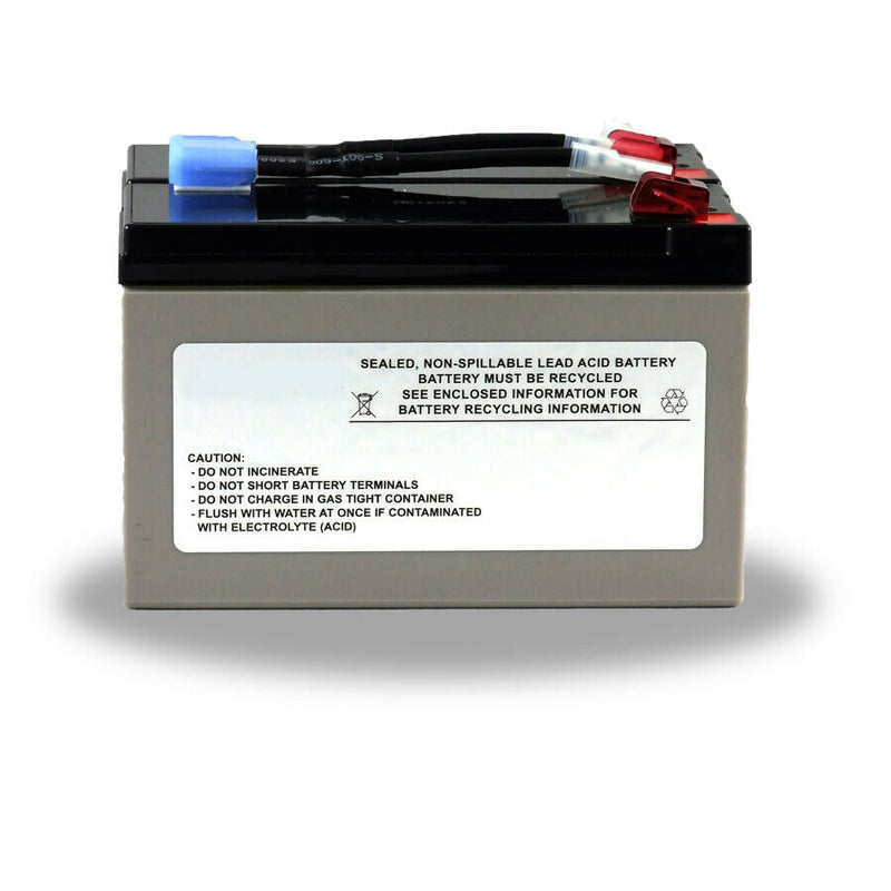 Powerwarehouse RBC9-PWH 12V 7.2AH (2) Lead Acid Battery compatible with SU700RM SU700RMNET