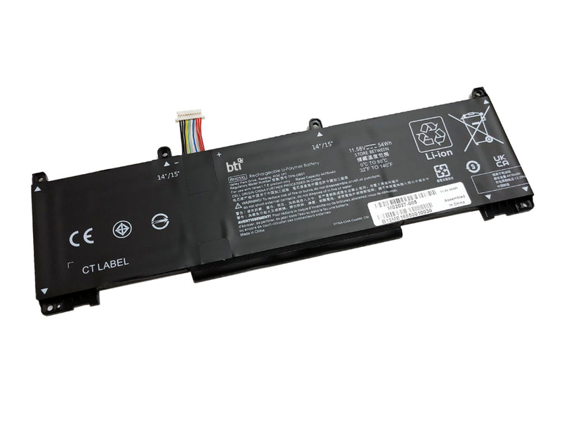 Powerwarehouse PWH-RH03XL 3-cell 11.4V, 3947mAh Li-Ion Internal Notebook Battery for HP Probook 430 G8, 440 G8, 445 G8, 450 G8, 455 G8, 630 G8, 640 G8, 650 G8