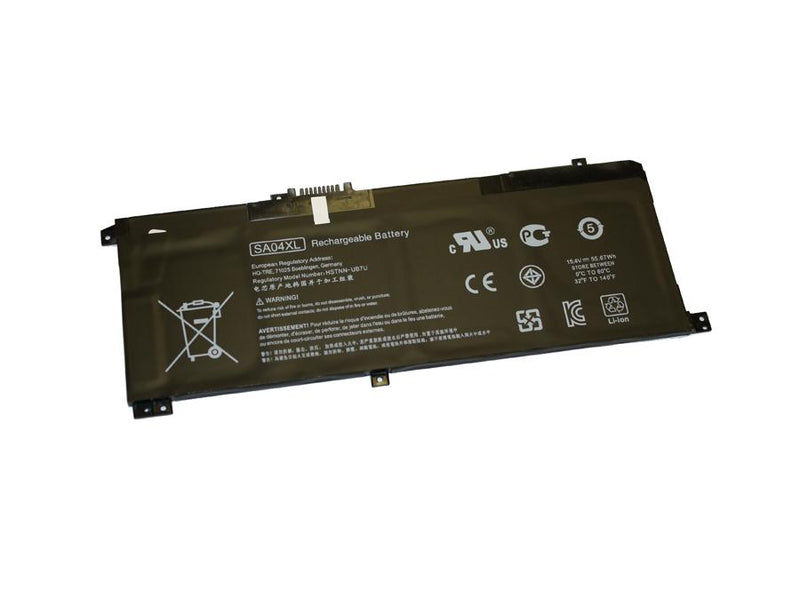 Powerwarehouse PWH-SA04XL 4-cell 15.4V, 3470mAh LiPolymer Internal Notebook Battery for HP HP Envy X360 15-DR, Envy X360 15-DS