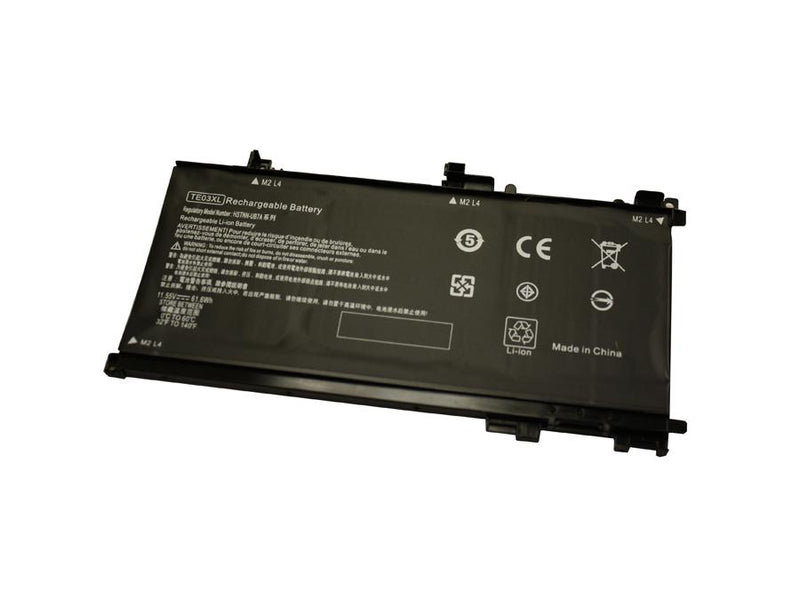 Powerwarehouse PWH-TE03XL 3-cell 11.55V, 5333mAh Li-Ion Internal Notebook Battery for HP - COMPAQ Pavilion 15-BC; Omen 15-AX series